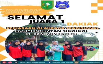 Kejuaraan Olahraga Tradisional Antar Siswa SMA/SMK Se Kabupaten Kuantan Singingi